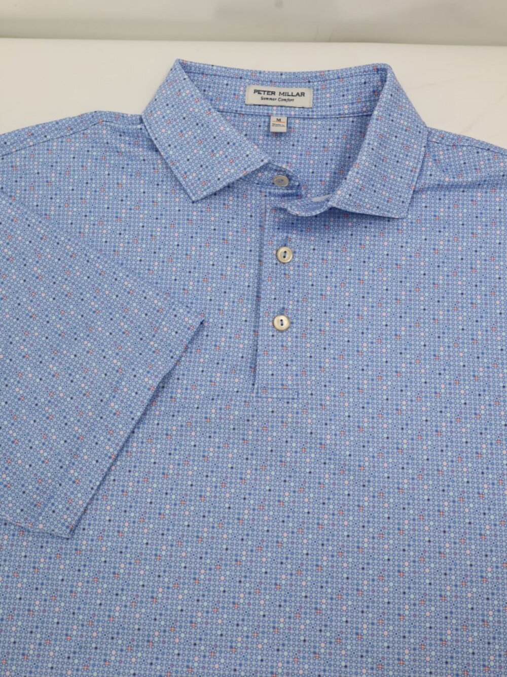Peter Millar Sport Coat Mens Medium Summer Comfort Performance Golf geometric